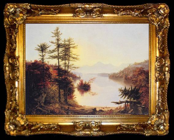 framed  Thomas Cole View on Lake Winnipiseogee, ta009-2